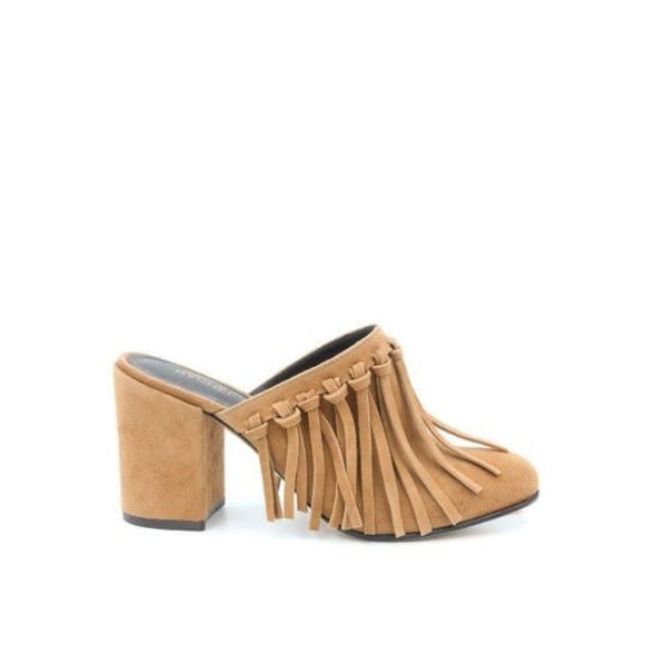 Rachel Zoe Shoes - Last one‼️ RACHEL ZOE Kingston Fringe Mules NWT